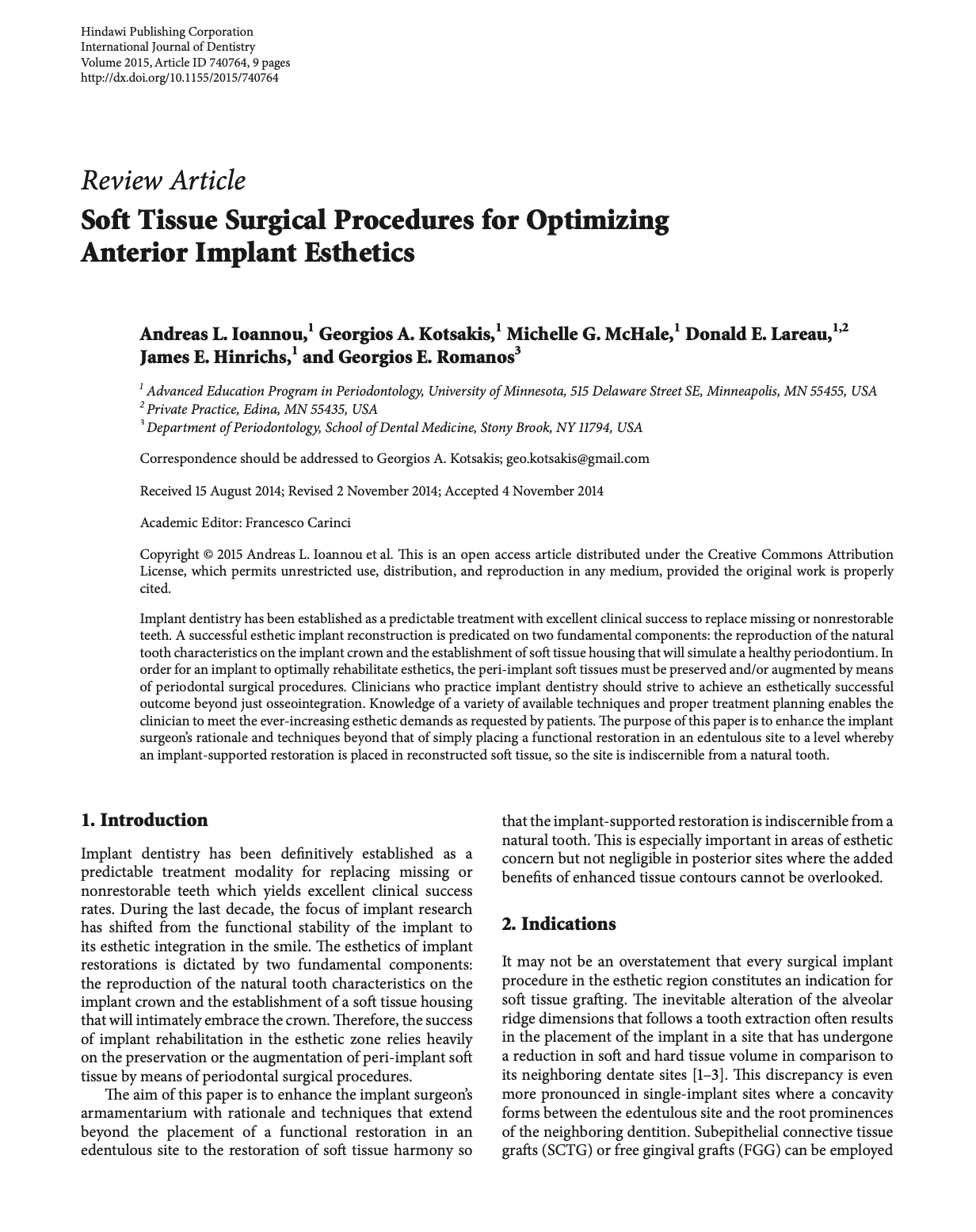 Article - Dr.Kotsakis - Lab