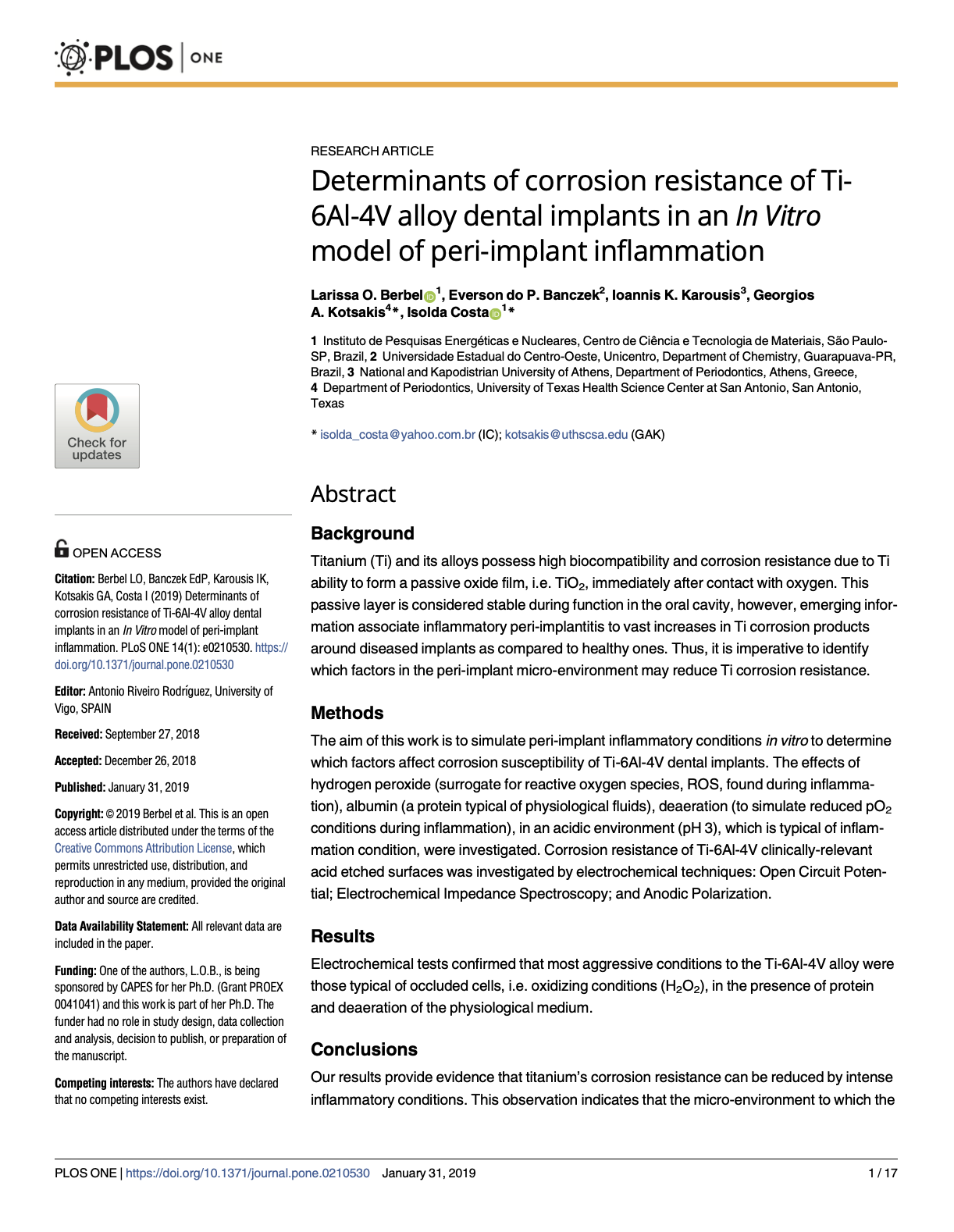 Article - Dr.Kotsakis - Lab
