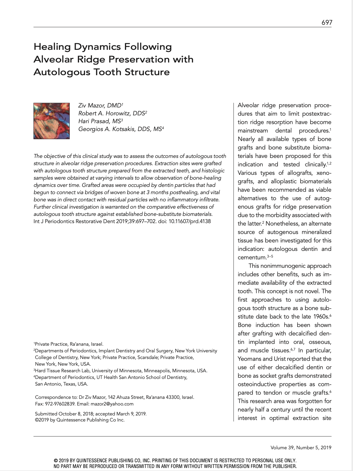 Article - Dr.Kotsakis - Lab